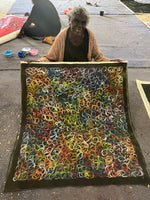 GRACIE MORTON PWERLE "Mountain Devil" Signed Acrylic on Canvas 97cm x 89cm