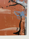 DAVID BROMLEY Nude "Belinda" Signed, Limited Edition Screenprint, 111cm x 77cm