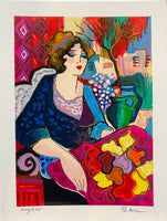 PATRICIA GOVEZENSKY "Peaceful Afternoon" Limited Edition Colour Screen Print