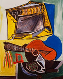 PABLO PICASSO "Still Life With Guitar" Limited Edition Colour Giclee