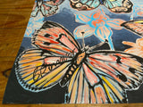DAVID BROMLEY "Butterflies" Signed Limited Edition Print 47cm x 90cm