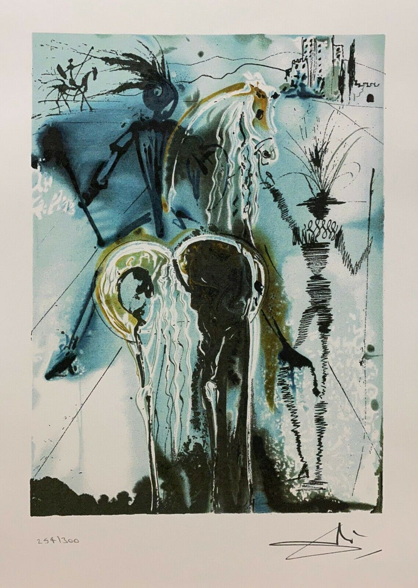 Salvador Dalí lithograph 限定175 Salvador Dalí lithograph 限定175 Salvador Dalí lithograph 限定175