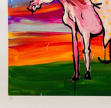 ADAM CULLEN "Kelly On His Horse" Hand Signed, Limited Edition Print 100cm x 99cm
