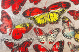 DAVID BROMLEY "Silver Butterflies" Signed Limited Edition Print 40cm x 60cm