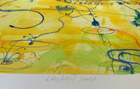 JOHN OLSEN "Lakefield Sunset" Signed, Limited Edition Digital Print 85cm x 81cm