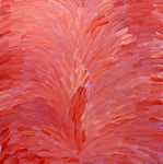 GLORIA PETYARRE "Bush Medicine Leaves" Signed, Acrylic on Canvas 119cm x 119cm