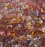POLLY NGALE "Bush Plum" Original, Signed Acrylic on Canvas 100cm x 95cm0