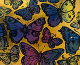DAVID BROMLEY "Butterflies" Polymer & Gold Leaf on Canvas 122cm x 152cm0