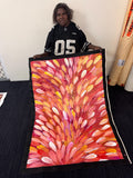ESTHER HAYWOOD PETYARRE "Medicine Leaves" Signed Acrylic on Canvas 138cm x 97cm1
