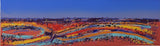 SANDRA LEVESON "Valencia" Signed Limited Edition Silkscreen 32cm x 112cm0