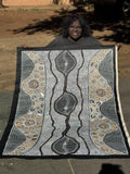 DULCIE LONG PULA "Awelye" Signed Acrylic on Canvas Painting 137cm x 98cm1