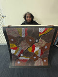 FREDA PRICE PETYARRE "My Country" Signed Acrylic on Canvas Painting 98cm x 94cm2