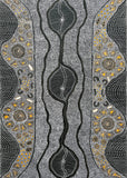 DULCIE LONG PULA "Awelye" Signed Acrylic on Canvas Painting 137cm x 98cm0