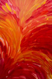 RACHAEL NAMBULA "Bush Medicine Leaves" Signed Acrylic on Canvas 120cm x 80cm0