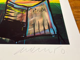ADAM CULLEN "Kelly In Drag" Hand Signed, Limited Edition Print 100cm x 99.5cm2