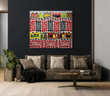 MITJILI NAPURRULA "Watiya Tjuta" Signed, Acrylic on Canvas 123cm x 140cm3
