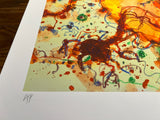 JOHN OLSEN "Paella" Signed, Limited Edition Print 71cm x 81cm1