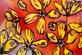 DAVID BROMLEY "Flowers" Polymer Painting on Canvas 60cm x 90cm0