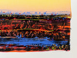 SANDRA LEVESON "Escondido" Signed Limited Edition Silkscreen 32cm x 112cm4