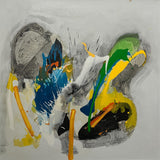 GRAHAM KUO "Silence #17" Original, Mixed Media on Canvas Painting 101cm x 101cm0