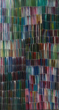 JEANNIE MILLS PWERLE "Bush Yam" Signed Acrylic on Canvas 118cm x 63cm0
