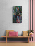 JEANNIE MILLS PWERLE "Bush Yam" Signed Acrylic on Canvas 118cm x 63cm4