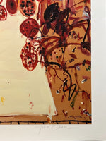 JOHN OLSEN "La Fiesta..." Signed, LARGE Limited Edition Print 100cm x 110cm