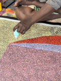 MAGDELINE PAYNE NUNGALA "Anwekety" Signed Original Acrylic on Canvas 94cm x 94cm5