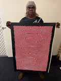 GLADYS DANIELS NAPALTJARRI "Sand Hills" Signed Acrylic on Canvas 89.5cm x 61.5cm5
