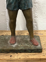 DAVID BROMLEY "Holding Hands" Hand Signed, Bronze Sculpture