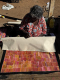 JEANNIE MILLS PWERLE "Bush Yam" Signed Acrylic on Canvas 96cm x 97cm1