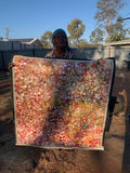 POLLY NGALE "Bush Plum" Original, Signed Acrylic on Canvas 100cm x 95.5cm3