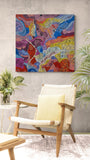 AILEEN ADAMSON "Piltati Wanampi" Original, Signed Acrylic on Canvas 93cm x 95cm3