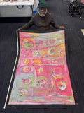 BOB GIBSON TJUNGURRAYI "My Country" Signed Acrylic on Canvas 140cm x 97cm1