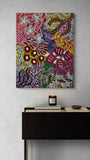 KAREN BIRD NGALE "Awelye" Original Signed Acrylic on Canvas 96cm x 73cm2