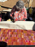 JEANNIE MILLS PWERLE "Bush Yam" Signed Acrylic on Canvas 100cm x 106.5cm1