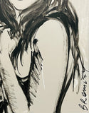 DAVID BROMLEY Nude "Ally" Original Polymer Painting on Canvas 90cm x 60cm2