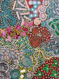 KAREN BIRD NGALE "Awelye" Original Signed Acrylic on Canvas 96cm x 73cm0