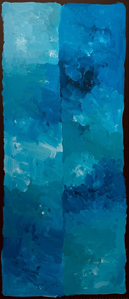 KUDDITJI KNGWARREYE "My Country" Acrylic on Canvas Painting 138cm x 60.5cm0