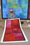 KUDDITJI KNGWARREYE "My Country" Acrylic on Canvas Painting 137cm x 61cm1