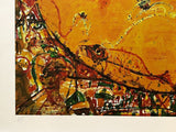 JOHN OLSEN "Seafood Paella" Signed, LARGE Limited Edition Print 100cm x 110cm