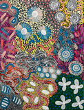 KAREN BIRD NGALE "Awelye" Original Signed Acrylic on Canvas 96cm x 73cm0
