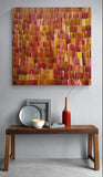 JEANNIE MILLS PWERLE "Bush Yam" Signed Acrylic on Canvas 96cm x 97cm3