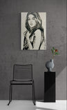 DAVID BROMLEY Nude "Ally" Original Polymer Painting on Canvas 90cm x 60cm3