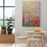 BOB GIBSON TJUNGURRAYI "My Country" Signed Acrylic on Canvas 140cm x 98cm2