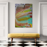 JANICE STANLEY PITJANTJARA "Pantu" Original,  Acrylic on Canvas 133.5cm x 96.5cm4