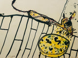 JOHN OLSEN "Mouse & Gorgonzola" Signed, Limited Edition Print 75cm x 100cm0