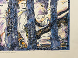 CHARLES BLACKMAN "Midsummer Nights Dream" Signed, Silkscreen Print 39cm x 84.5cm3