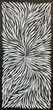 PATRICIA KAMARA "Bush Medicine Leaves" Signed Acrylic on Canvas 43cm x 20cm0