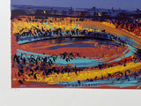 SANDRA LEVESON "Valencia" Signed Limited Edition Silkscreen 32cm x 112cm2